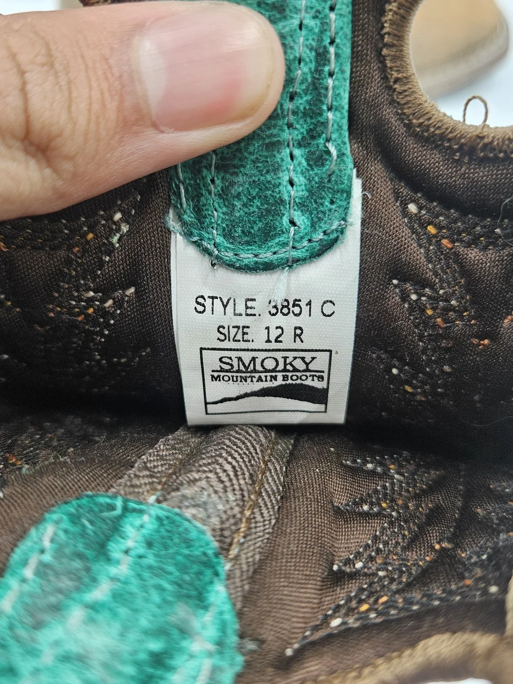 Smoky Mountain Kid' Boots Size 12R
